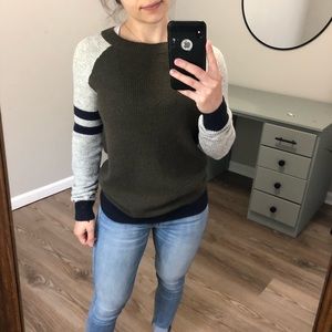 J crew sweater sporty